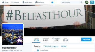 belfast hour #belfasthour header image