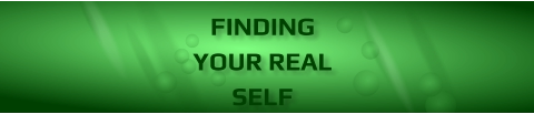 Finding Your True Self Book Title Bar