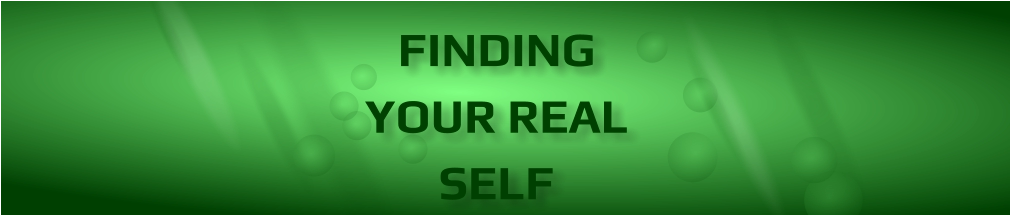 Finding Your True Self Book Title Bar