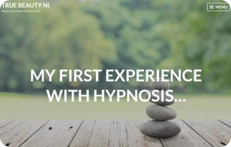 iamge of blog on someones first experence with hypnosis