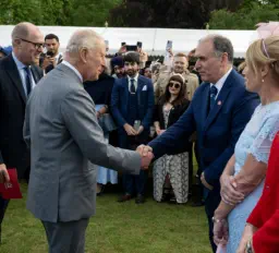 Turan Mirza Meets King Charles III at Buckingam Palace 14 May 2026