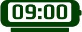 clock symbol for opening times