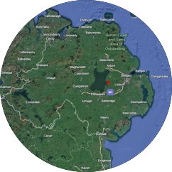 satalight view of Northenr Ireland